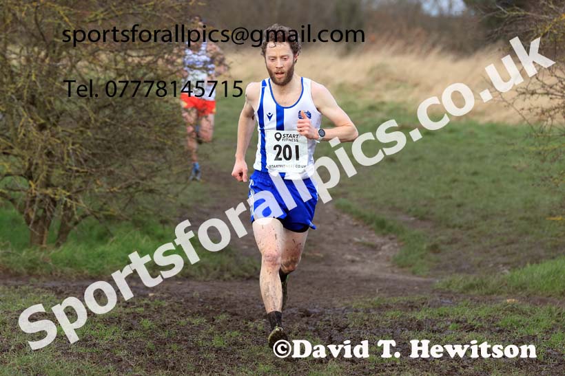 Mens 35 to 64, 2024 NEMAA Cross Country Champs., Wallsend. Photo: David T. Hewitson/Sports for All Pics
